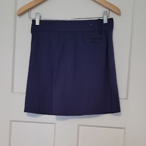 Navy Blue Women's Golf Skort